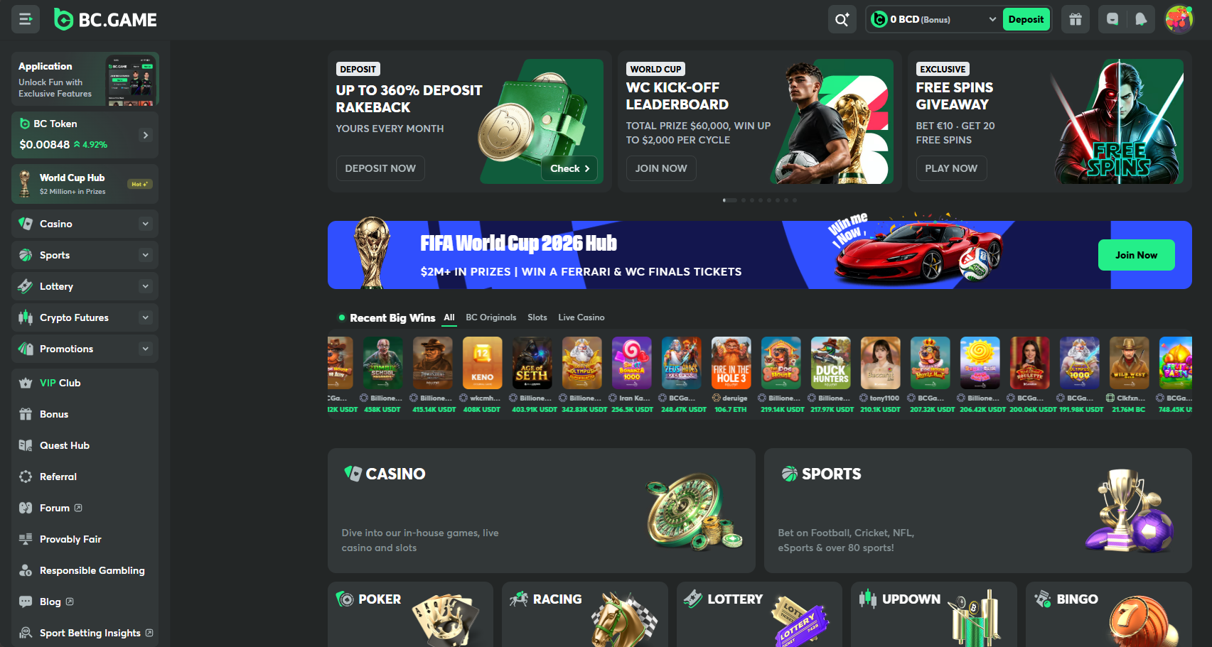 BC.Game CS2 Gambling 2026 - Use code BINROLL for $250 Deposit Bonus