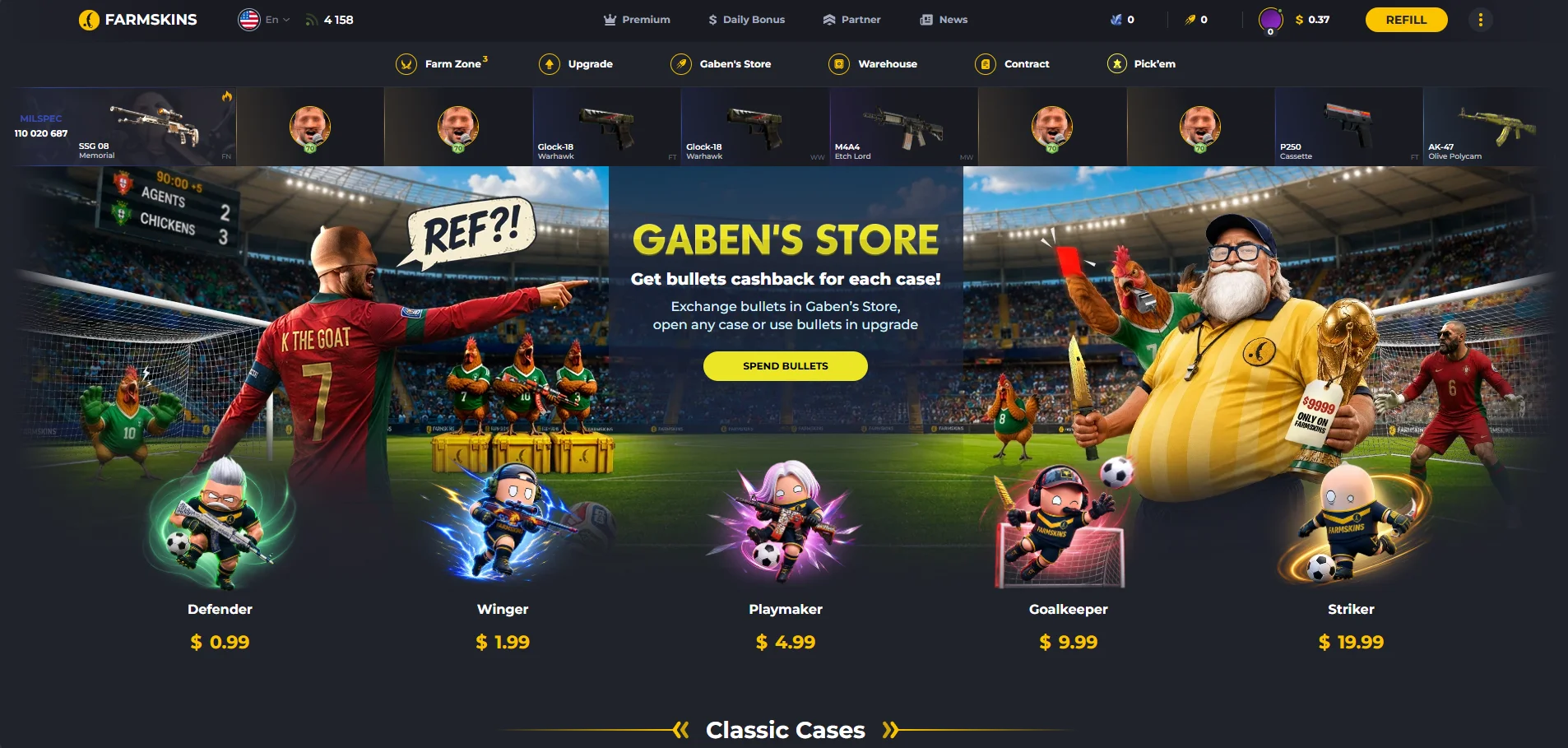 Farmskins case opening
