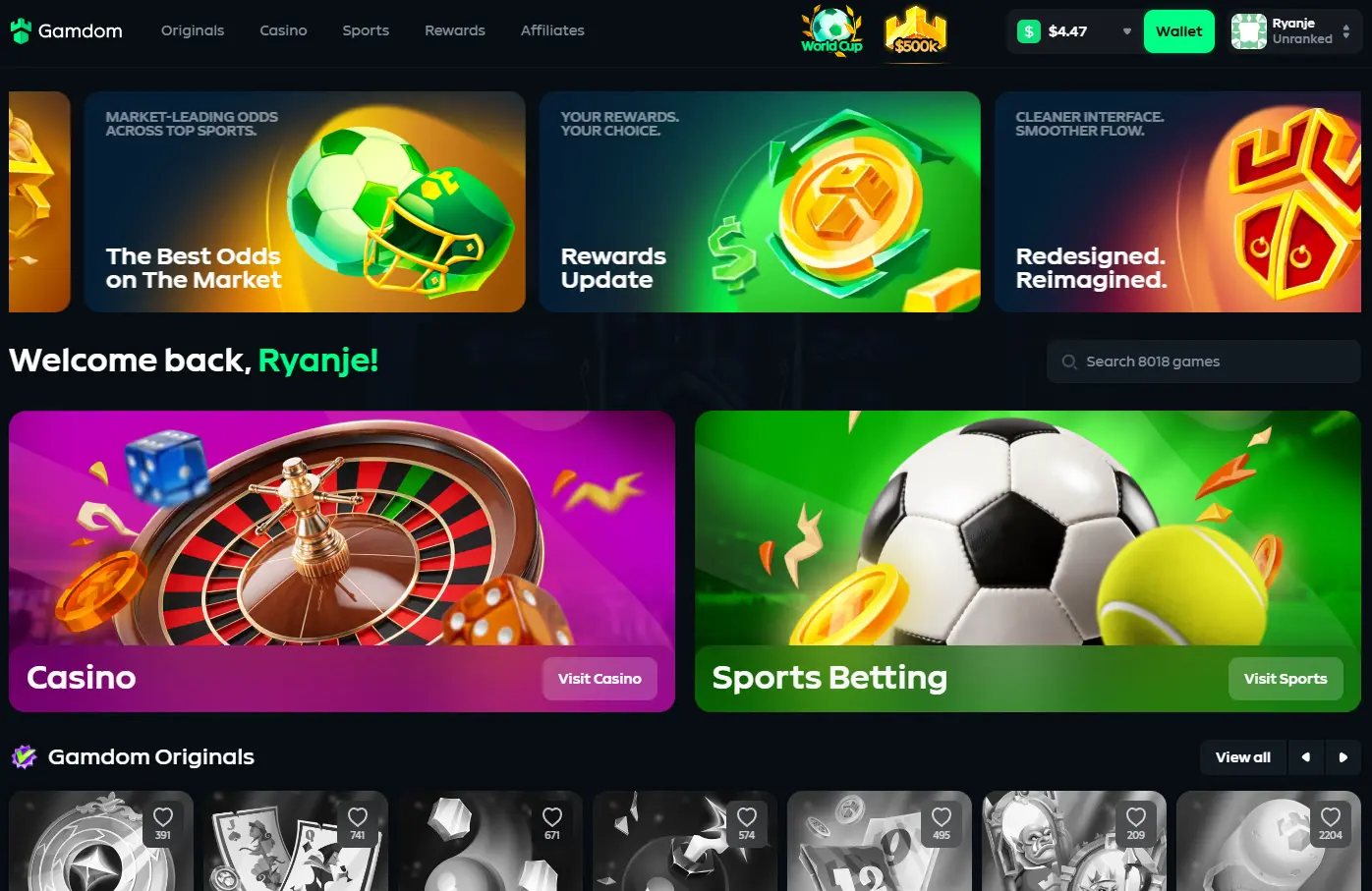 Gamdom esports betting