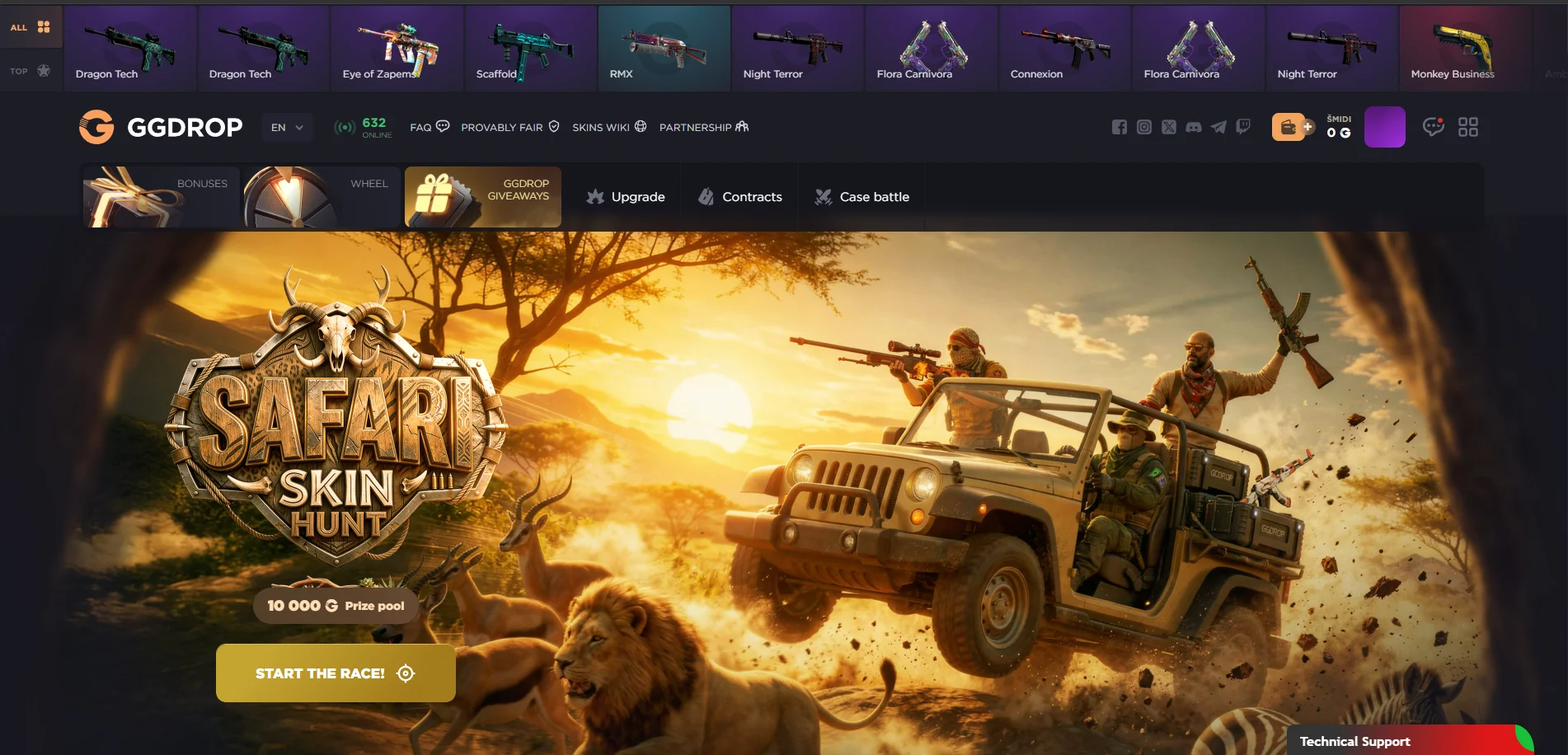 GGDrop case opening