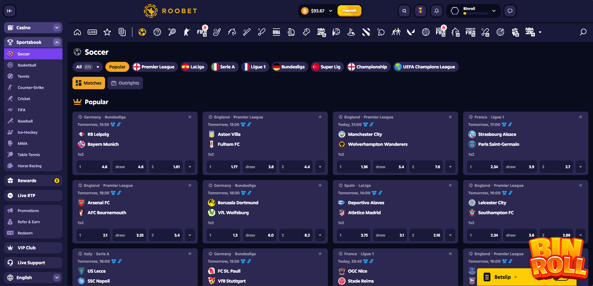 Roobet Betting Site promo code